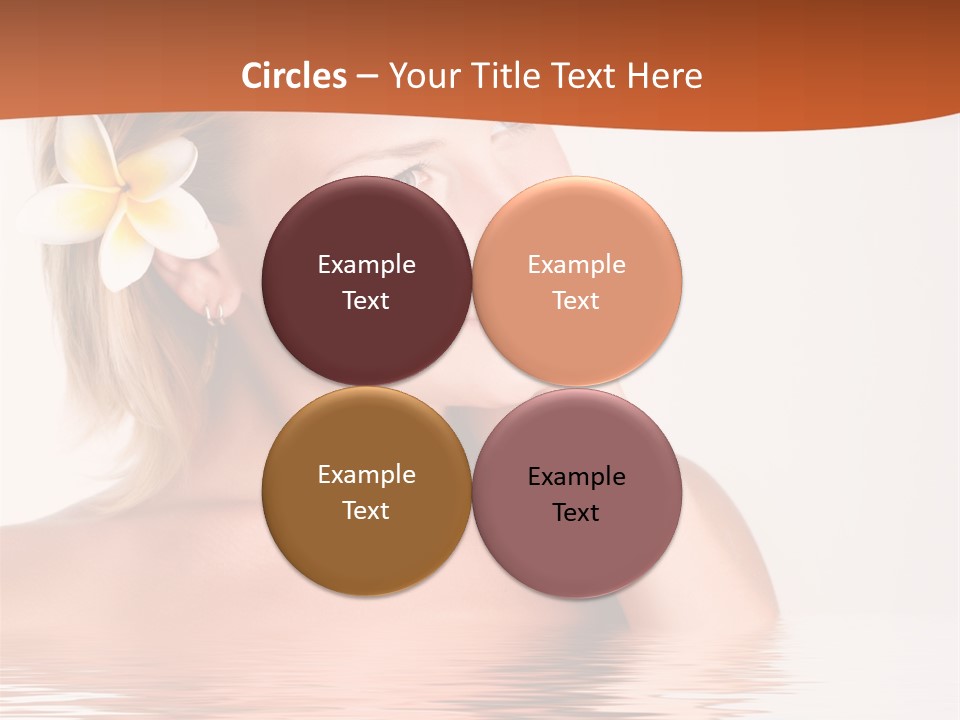 Smile Girl Charming PowerPoint Template