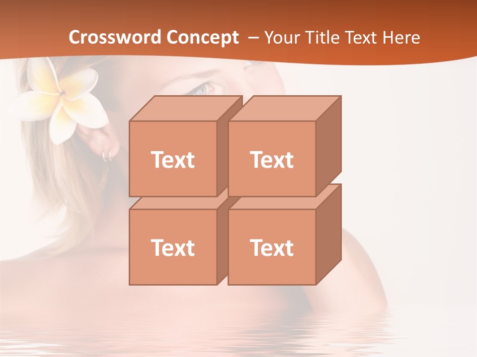 Smile Girl Charming PowerPoint Template