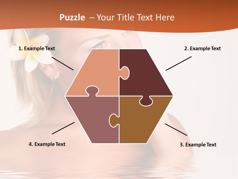 Smile Girl Charming PowerPoint Template