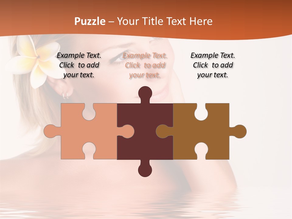 Smile Girl Charming PowerPoint Template