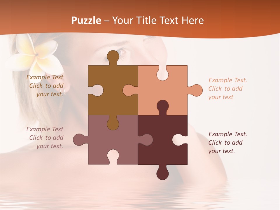 Smile Girl Charming PowerPoint Template