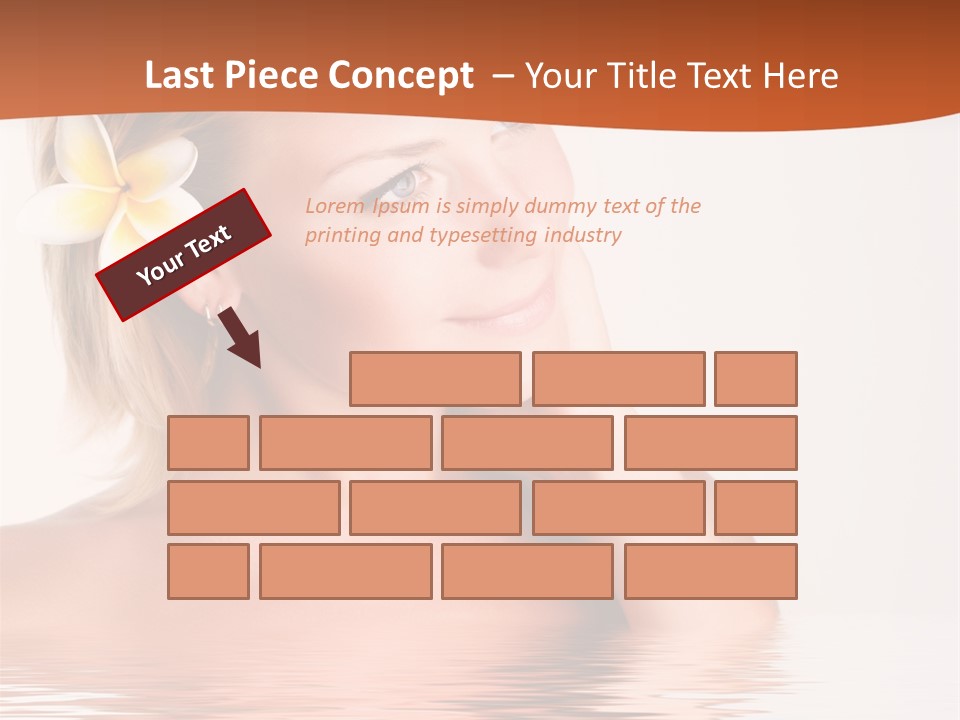 Smile Girl Charming PowerPoint Template