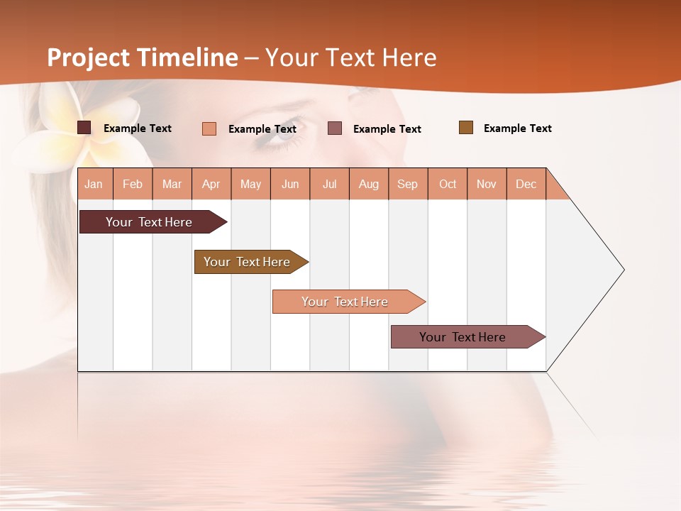 Smile Girl Charming PowerPoint Template