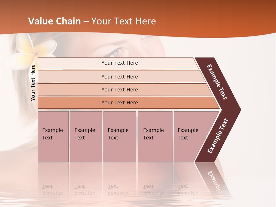 Smile Girl Charming PowerPoint Template