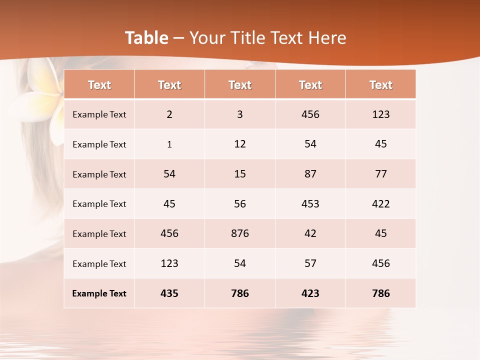 Smile Girl Charming PowerPoint Template