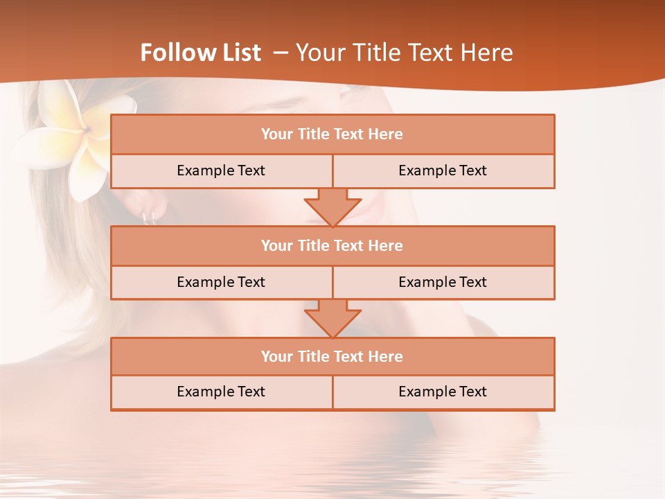 Smile Girl Charming PowerPoint Template