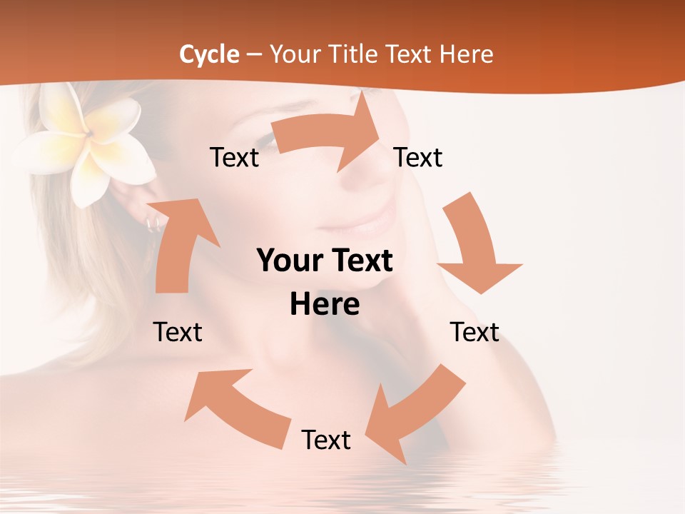 Smile Girl Charming PowerPoint Template