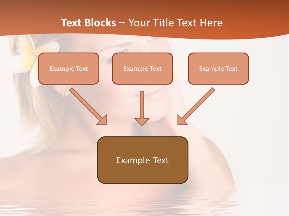 Smile Girl Charming PowerPoint Template