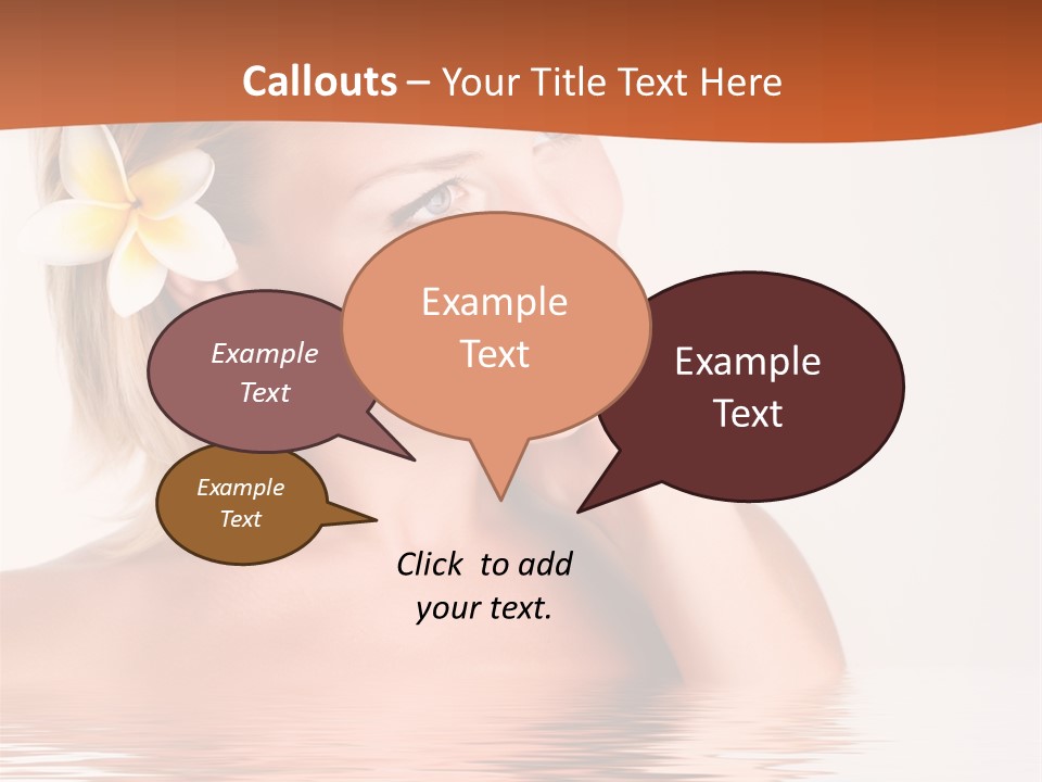 Smile Girl Charming PowerPoint Template