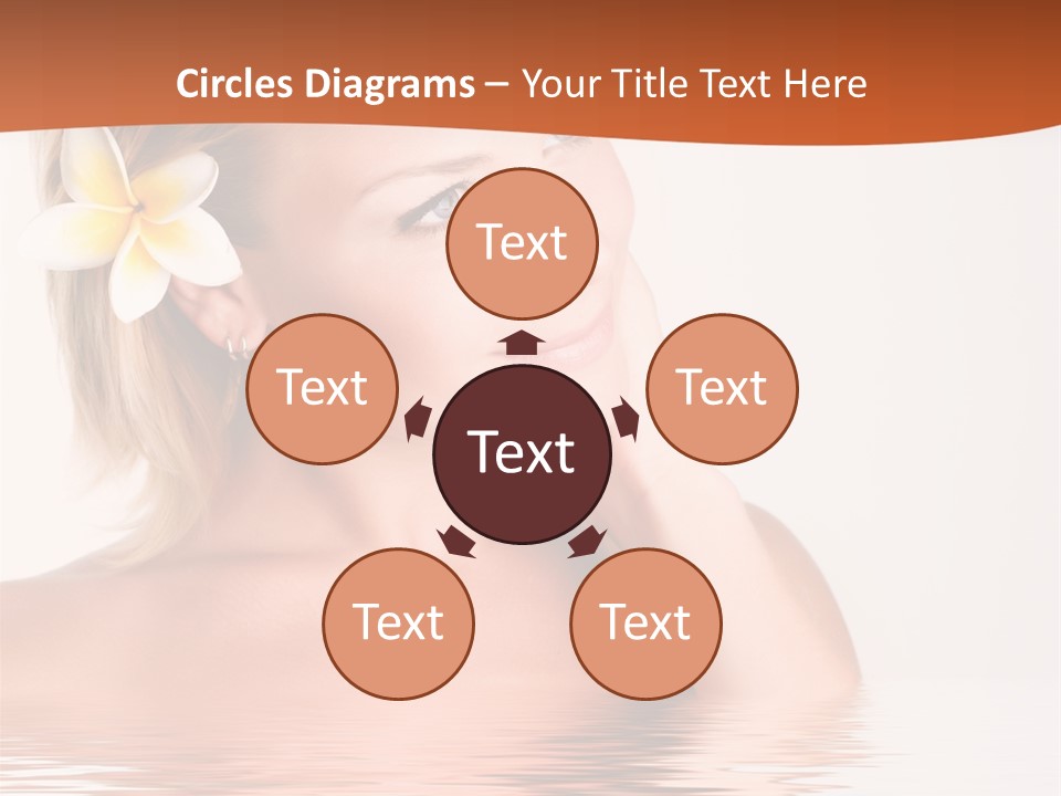 Smile Girl Charming PowerPoint Template