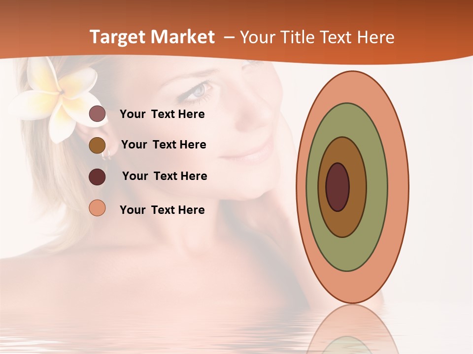 Smile Girl Charming PowerPoint Template