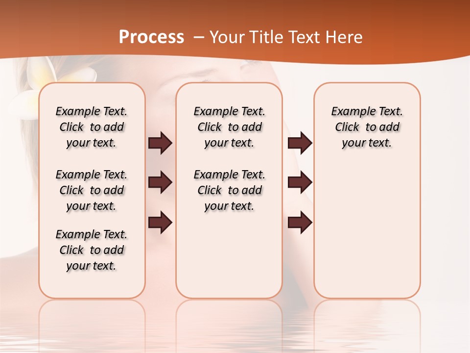 Smile Girl Charming PowerPoint Template