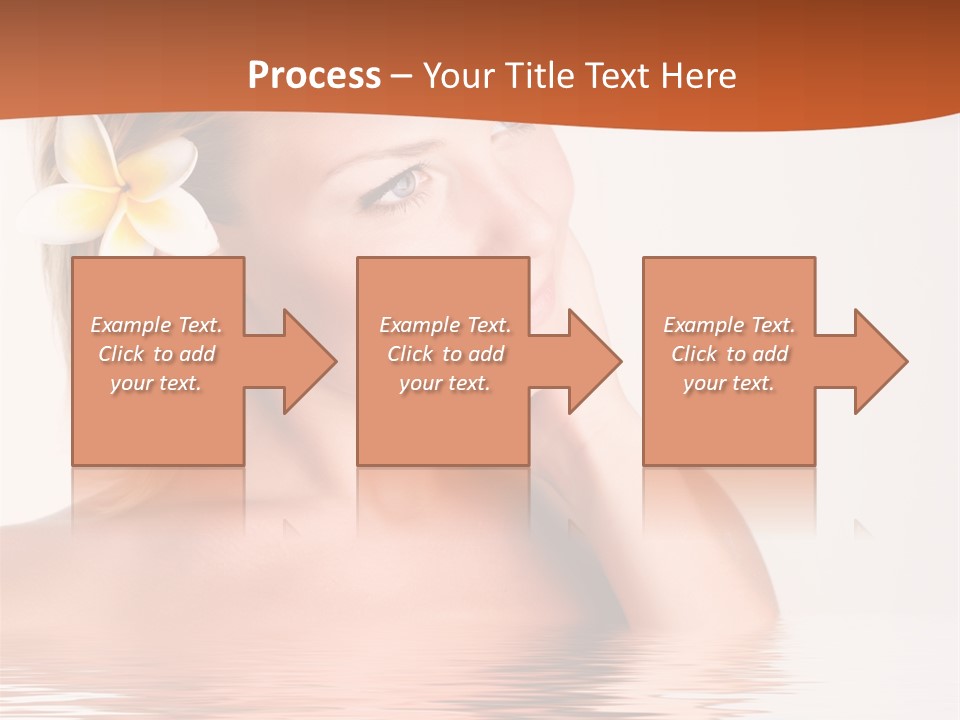 Smile Girl Charming PowerPoint Template