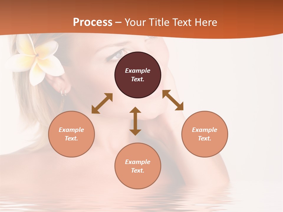 Smile Girl Charming PowerPoint Template