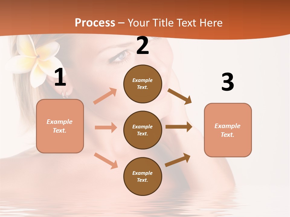 Smile Girl Charming PowerPoint Template