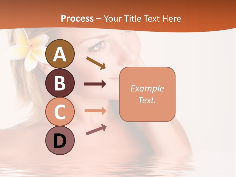 Smile Girl Charming PowerPoint Template