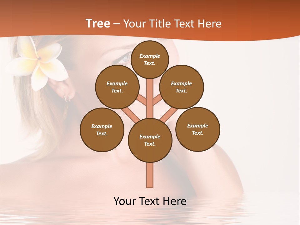 Smile Girl Charming PowerPoint Template