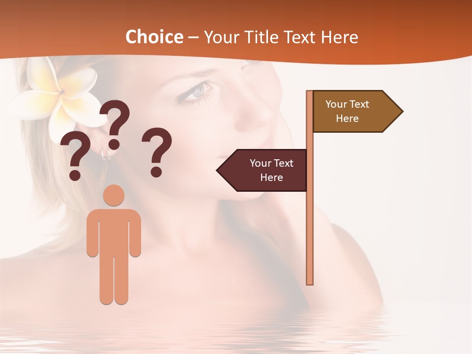 Smile Girl Charming PowerPoint Template