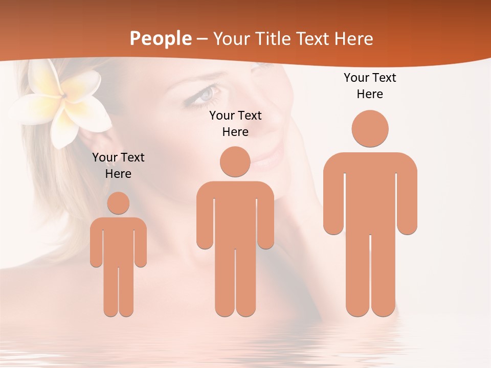 Smile Girl Charming PowerPoint Template