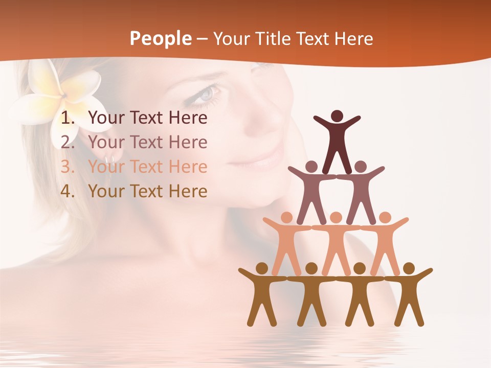 Smile Girl Charming PowerPoint Template