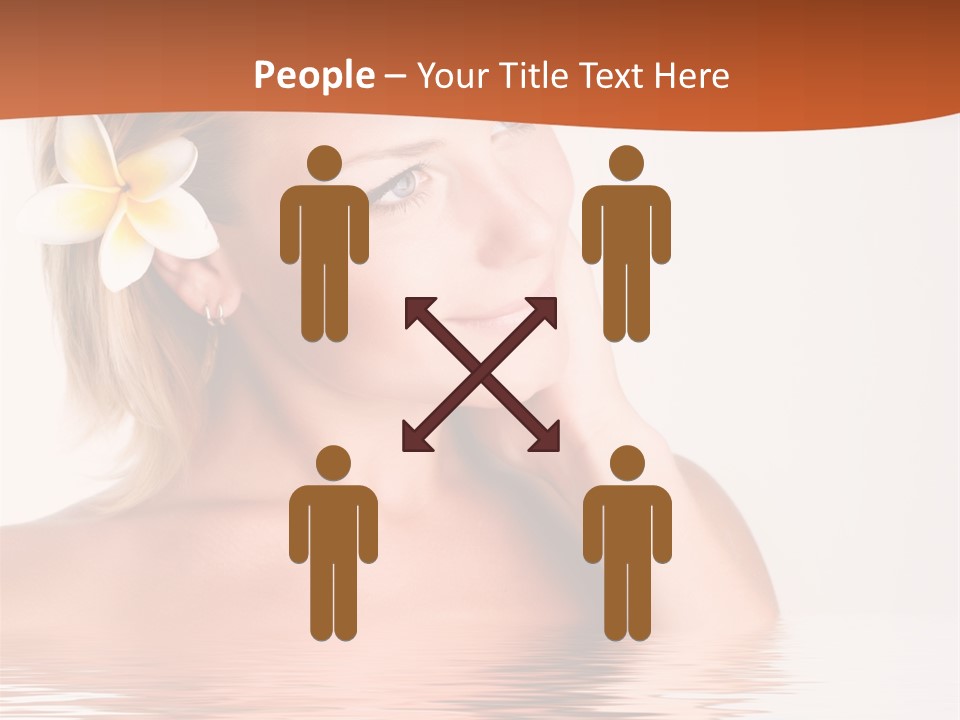 Smile Girl Charming PowerPoint Template