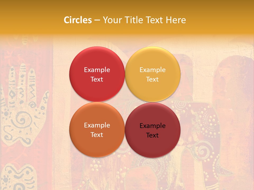 Indian Elephant Pink PowerPoint Template