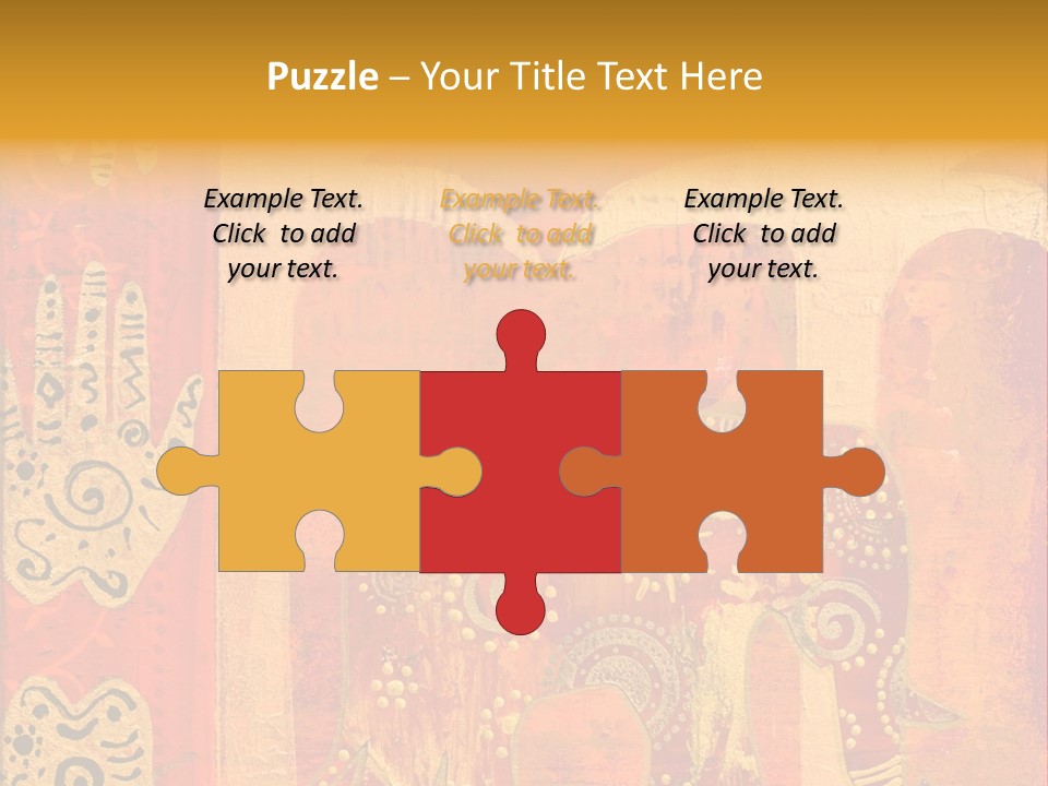 Indian Elephant Pink PowerPoint Template