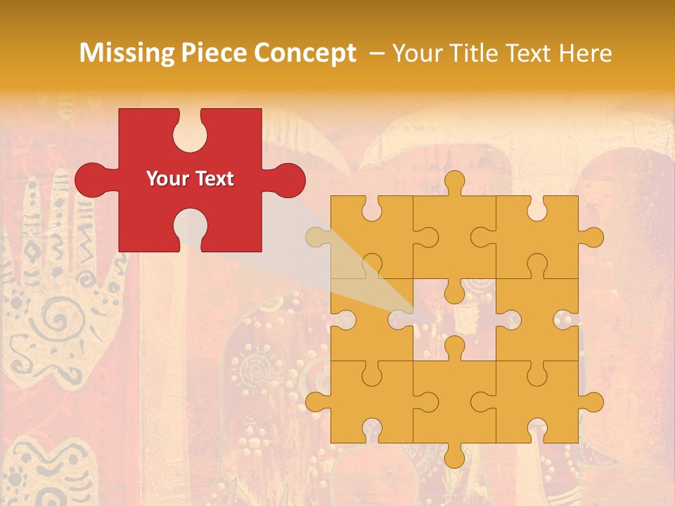 Indian Elephant Pink PowerPoint Template