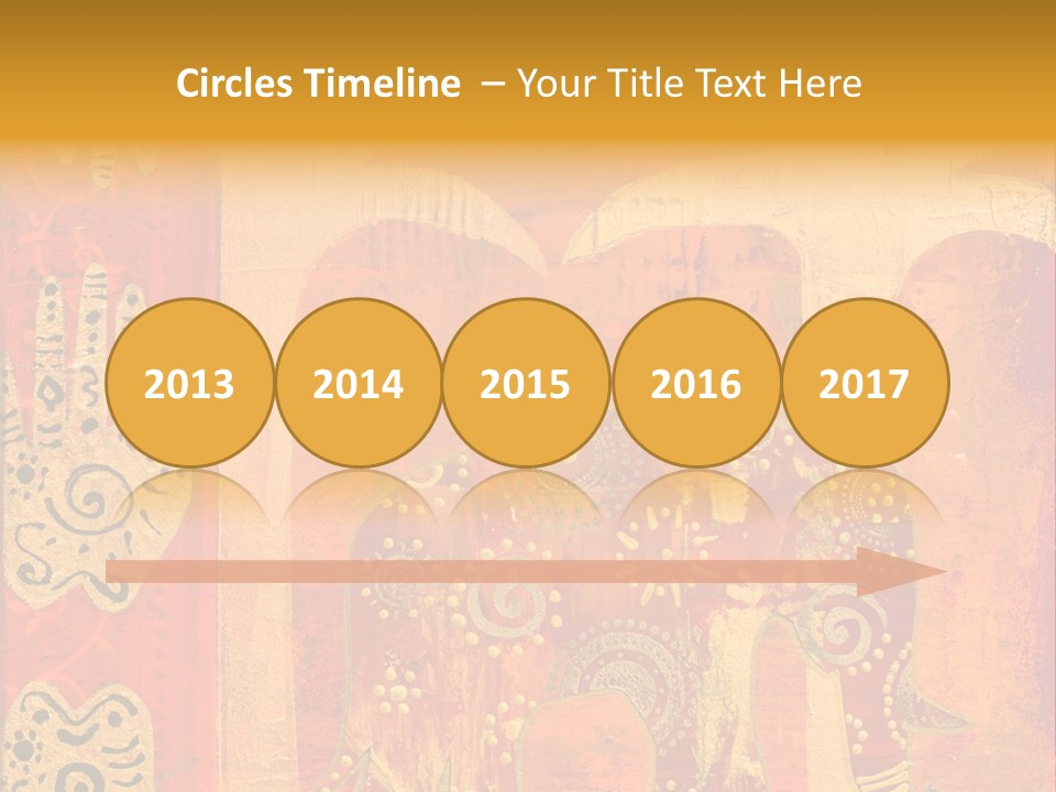 Indian Elephant Pink PowerPoint Template