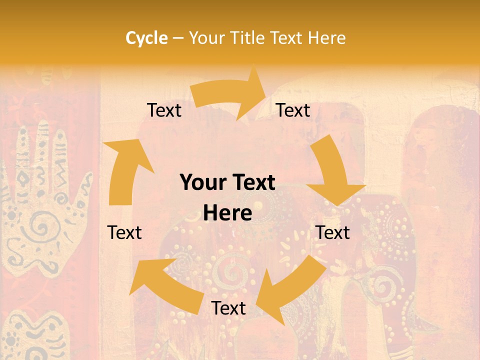 Indian Elephant Pink PowerPoint Template