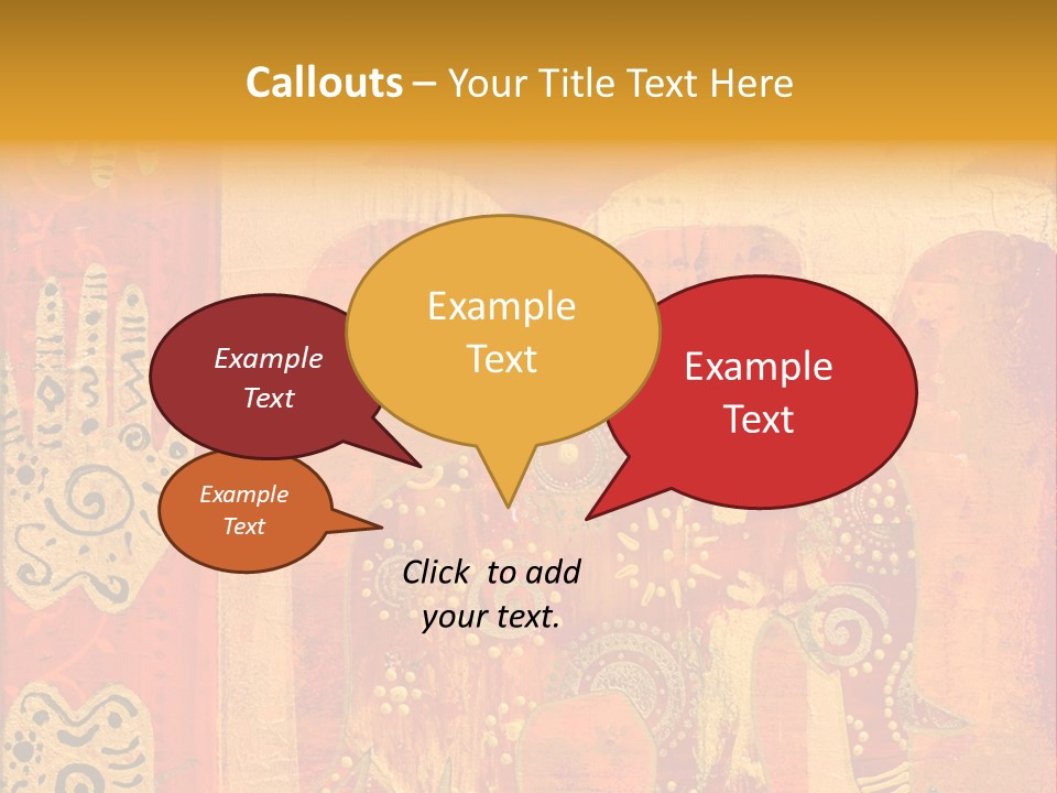 Indian Elephant Pink PowerPoint Template