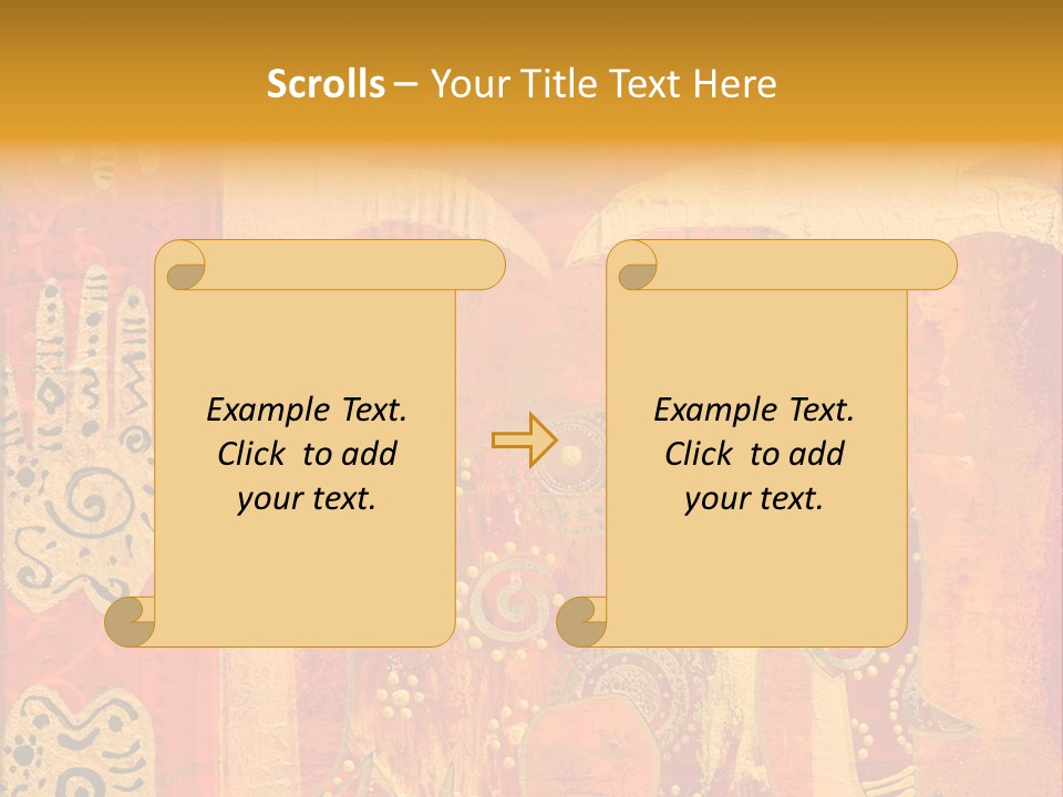 Indian Elephant Pink PowerPoint Template