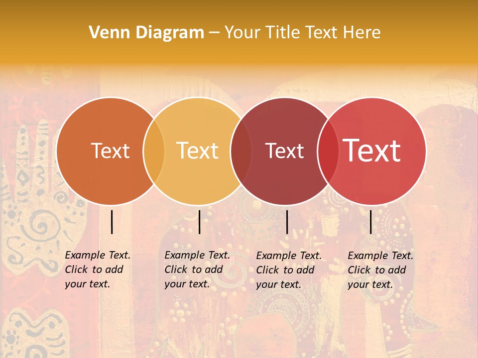 Indian Elephant Pink PowerPoint Template