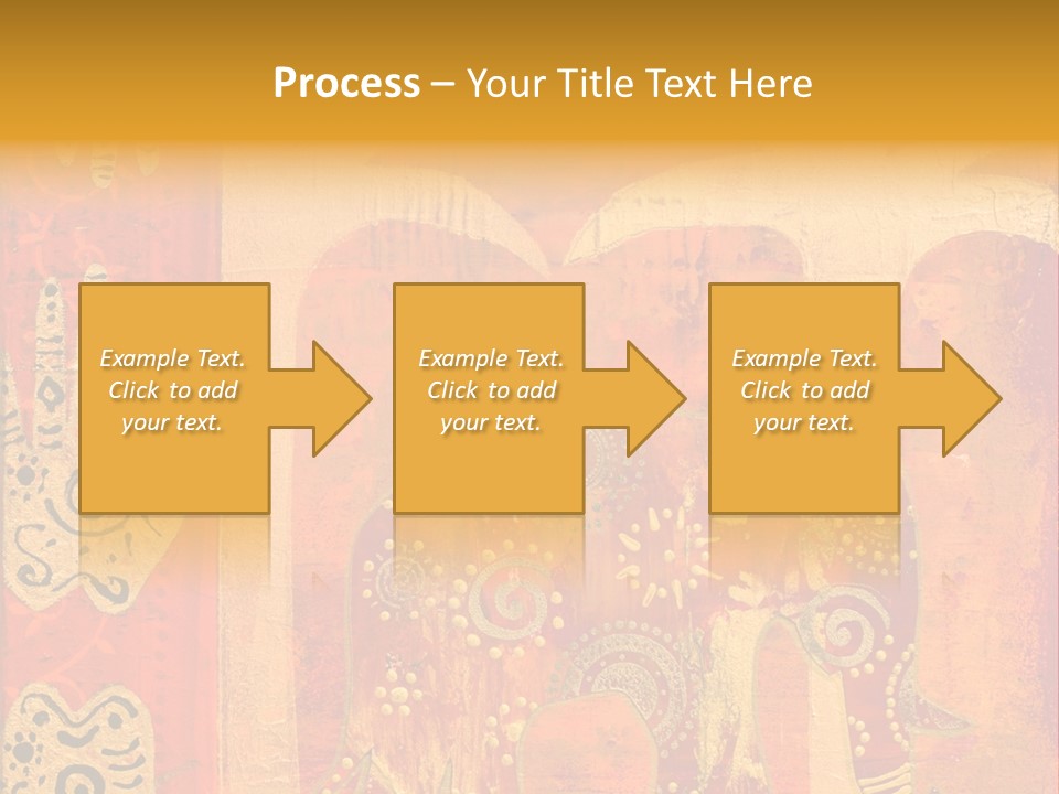 Indian Elephant Pink PowerPoint Template