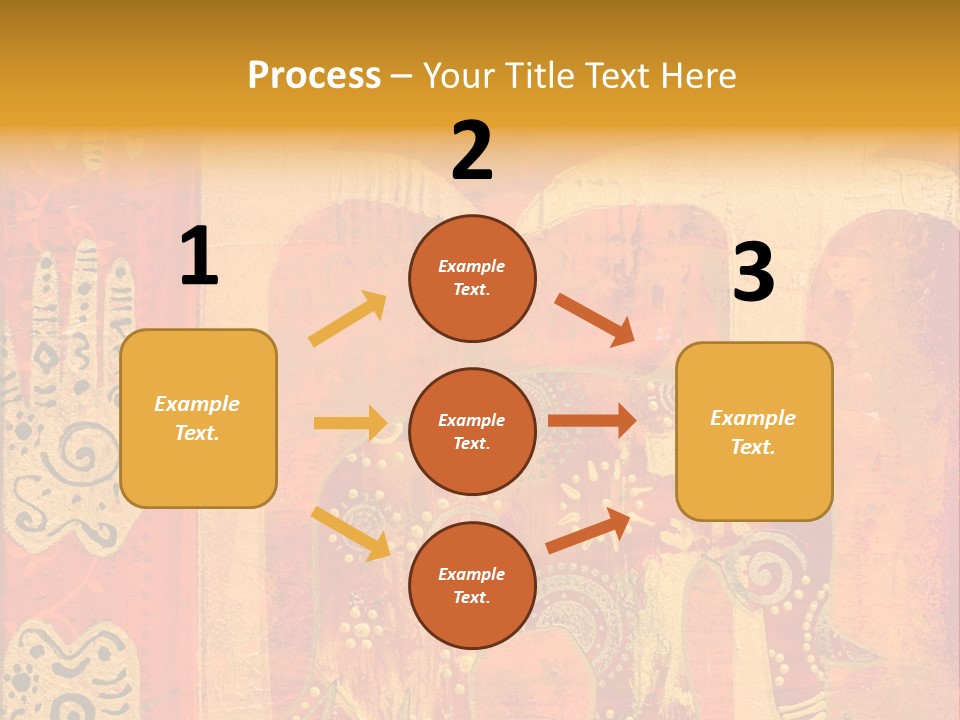 Indian Elephant Pink PowerPoint Template