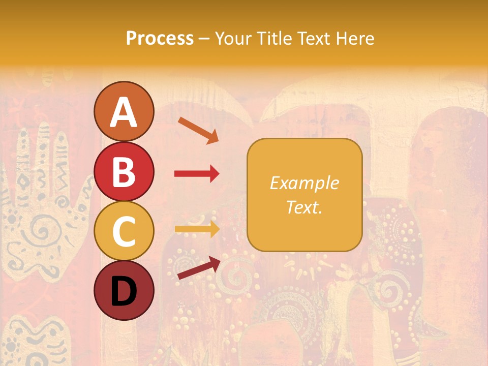 Indian Elephant Pink PowerPoint Template