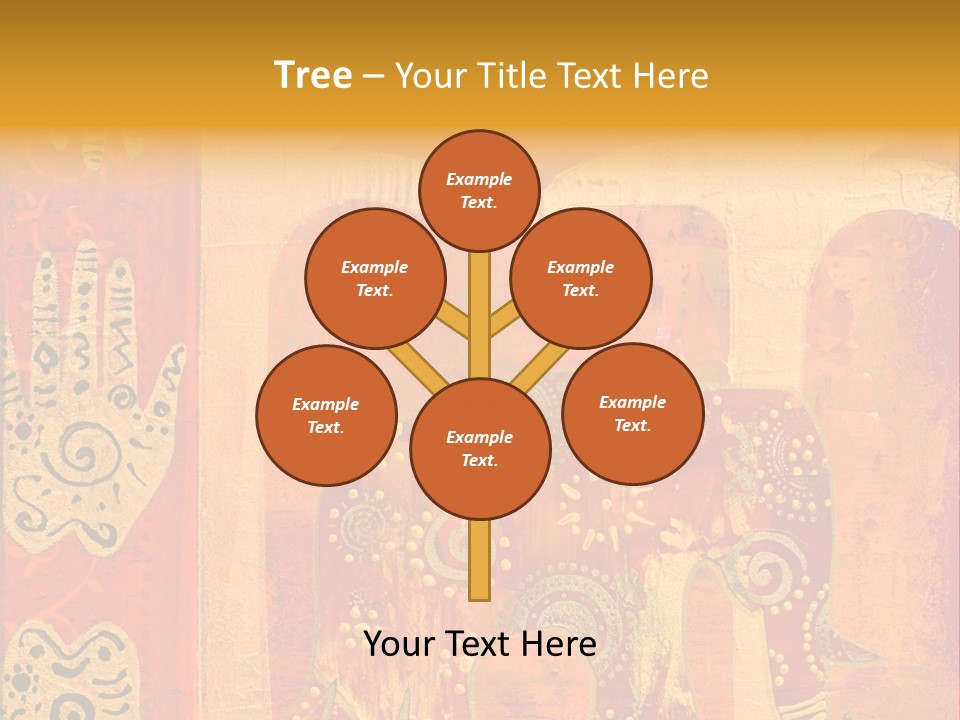 Indian Elephant Pink PowerPoint Template