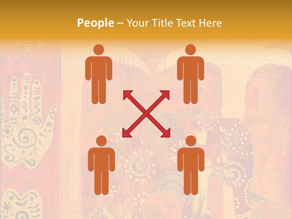 Indian Elephant Pink PowerPoint Template