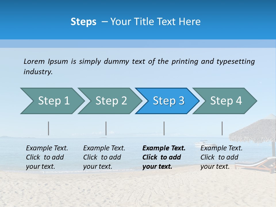 Nature Hotel Relax PowerPoint Template