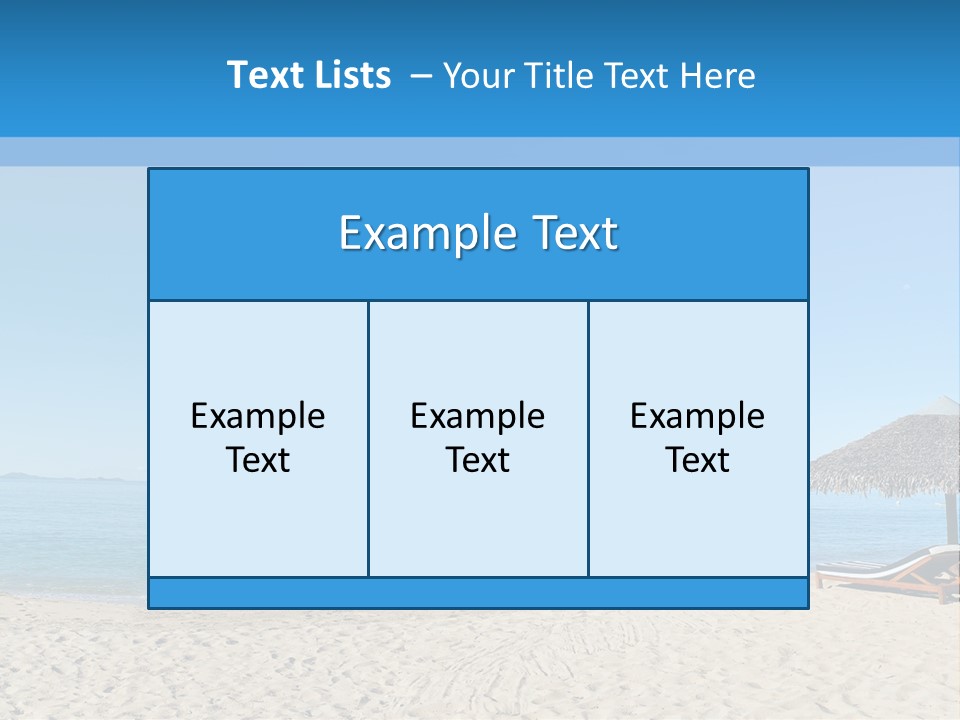 Nature Hotel Relax PowerPoint Template