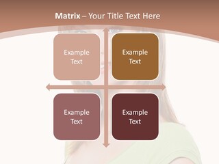Hair White Background Vertical PowerPoint Template
