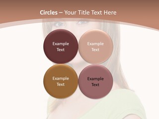 Hair White Background Vertical PowerPoint Template