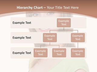 Hair White Background Vertical PowerPoint Template