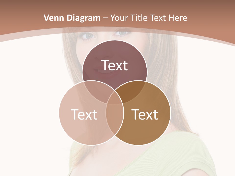 Hair White Background Vertical PowerPoint Template