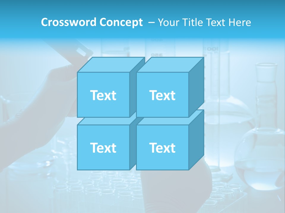 Experiment Chemist Discovery PowerPoint Template