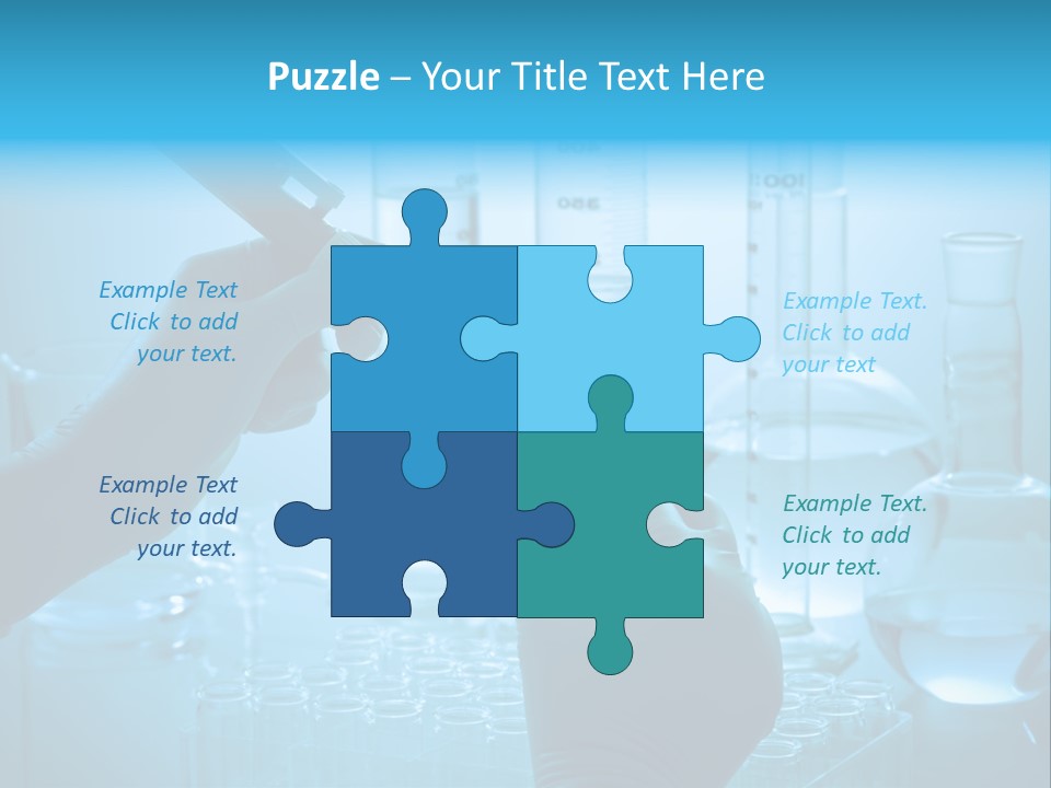 Experiment Chemist Discovery PowerPoint Template