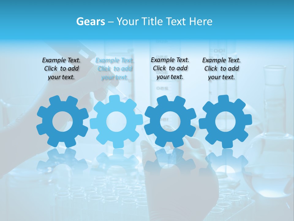 Experiment Chemist Discovery PowerPoint Template