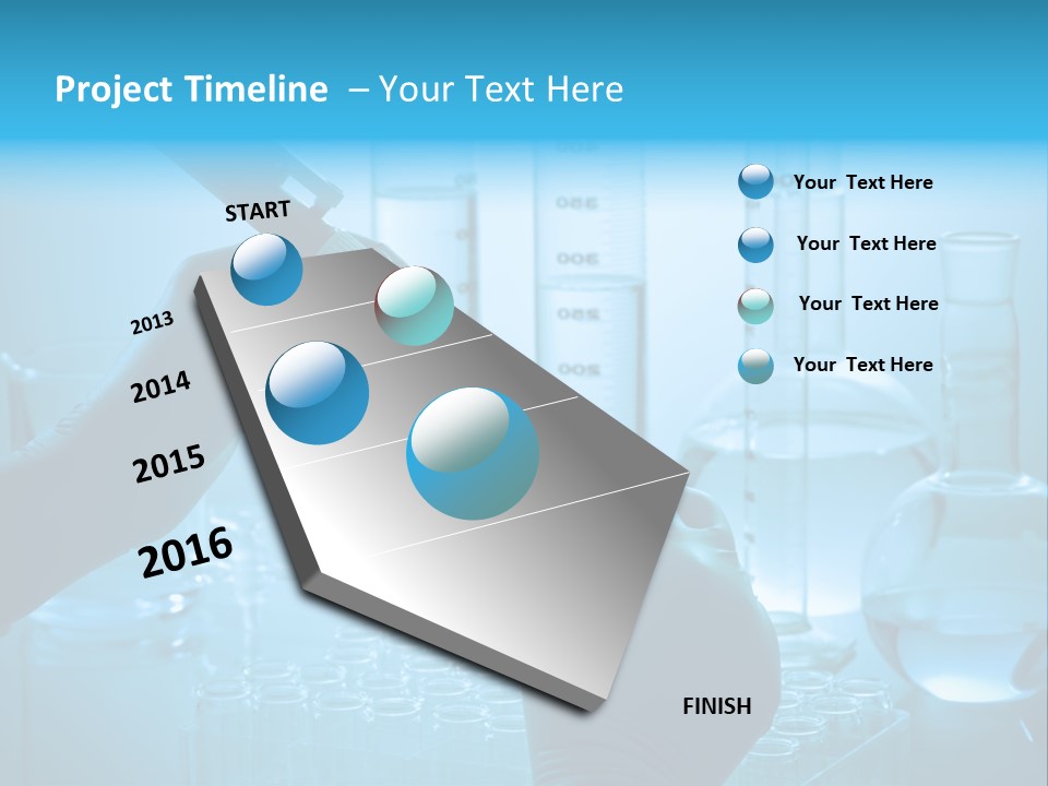 Experiment Chemist Discovery PowerPoint Template