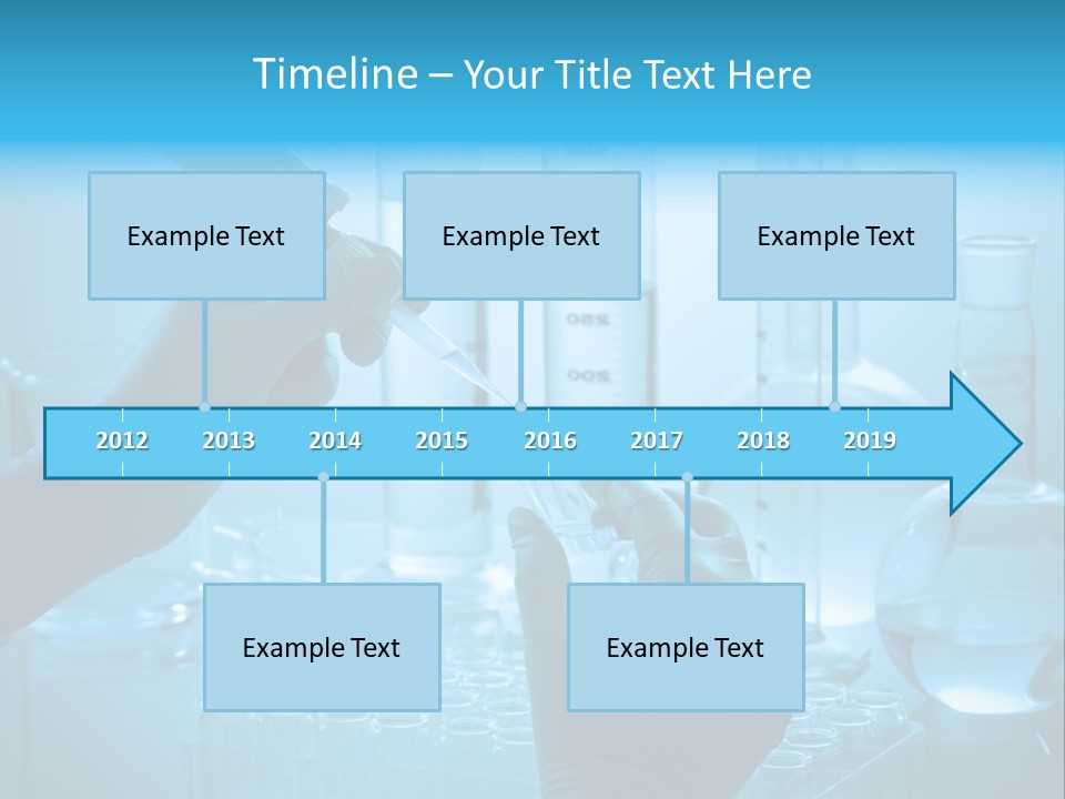 Experiment Chemist Discovery PowerPoint Template