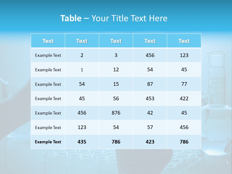 Experiment Chemist Discovery PowerPoint Template